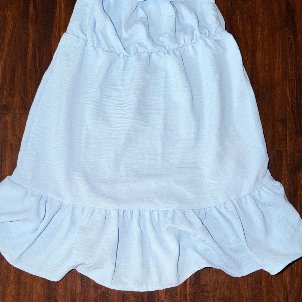 Girls Light Blue Dress